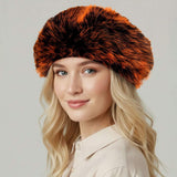 Faux Fur Winter Beret Hat - Madeline Love - Flyclothing LLC