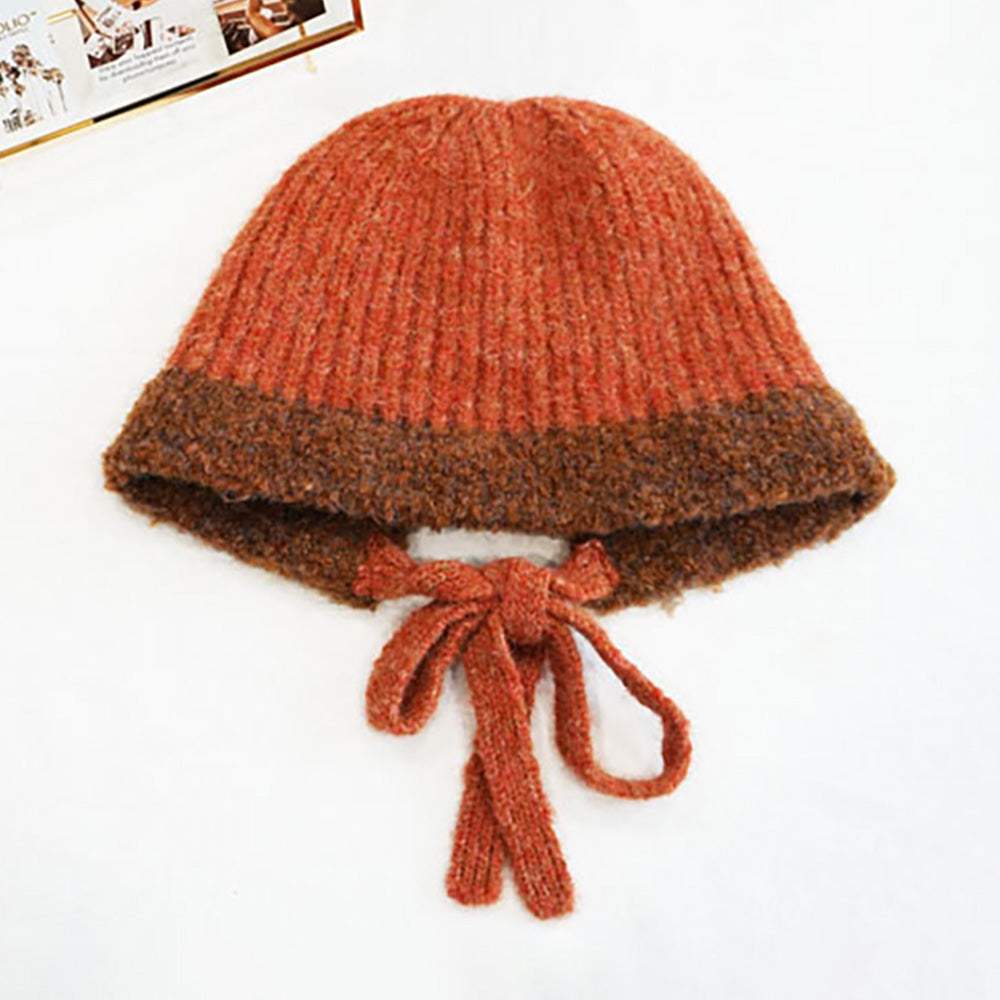 Stylish Knitted Winter Bonnet Hat - Madeline Love - Flyclothing LLC
