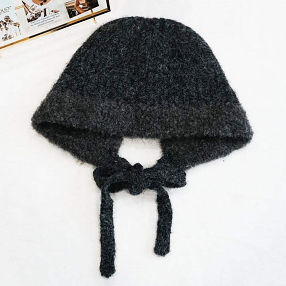 Stylish Knitted Winter Bonnet Hat - Madeline Love - Flyclothing LLC