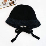 Stylish Knitted Winter Bonnet Hat - Madeline Love - Flyclothing LLC