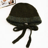 Stylish Knitted Winter Bonnet Hat - Madeline Love - Flyclothing LLC