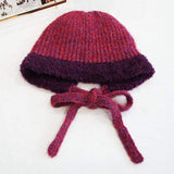 Stylish Knitted Winter Bonnet Hat - Madeline Love - Flyclothing LLC
