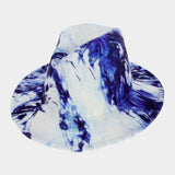 Abstract Patterned Panama Hat - Madeline Love - Flyclothing LLC