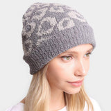 Leopard Patterned Soft Knit Beanie Hat - Madeline Love - Flyclothing LLC