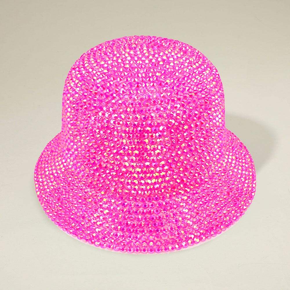 Bling Studded Bucket Hat - Madeline Love - Flyclothing LLC