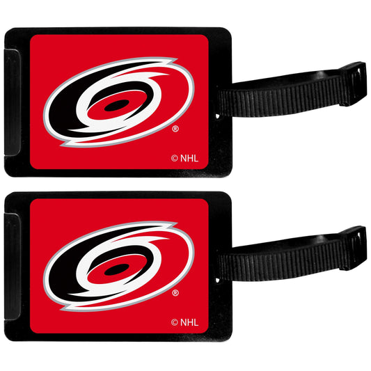 Carolina Hurricanes Luggage Tag 2 pk - Carolina Hurricanes - Flyclothing LLC