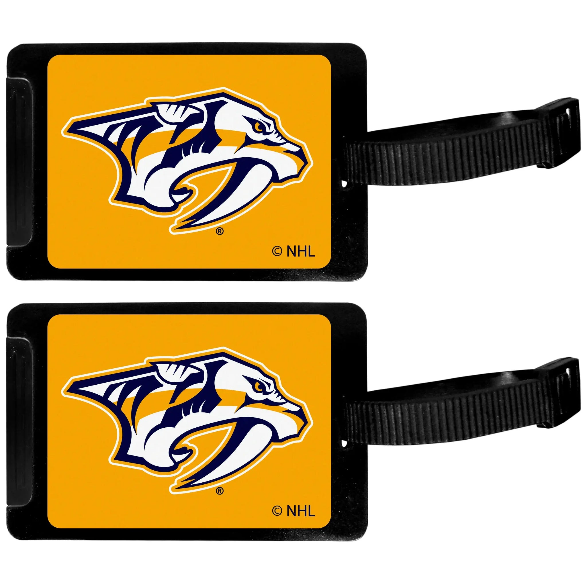 Nashville Predators Luggage Tag 2 pk - Nashville Predators - Flyclothing LLC