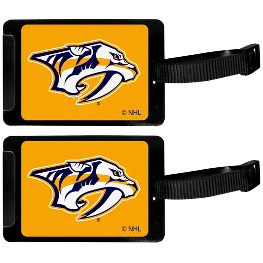 Nashville Predators Luggage Tag 2 pk - Nashville Predators - Flyclothing LLC