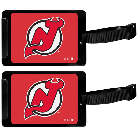 New Jersey Devils Luggage Tag 2 pk - New Jersey Devils - Flyclothing LLC