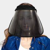 Solid Color Trim Stylish Face Shield / Visor Sun Hat - Madeline Love - Flyclothing LLC