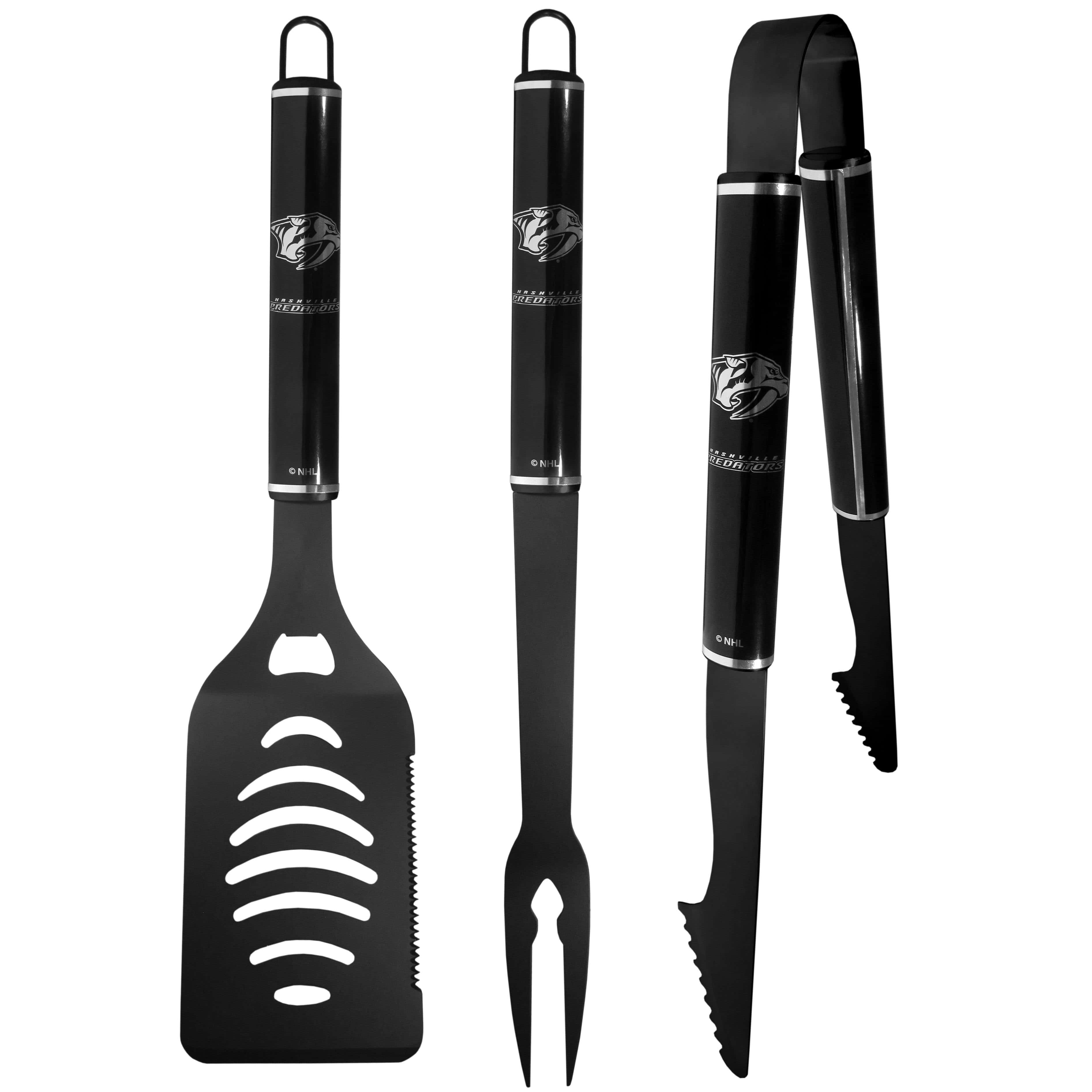 Nashville Predators® 3 pc Monochromatic BBQ Set - Siskiyou Buckle