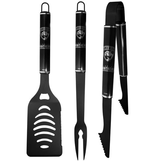 Florida Panthers® 3 pc Monochromatic BBQ Set - Siskiyou Buckle