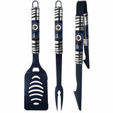Winnipeg Jets™ 3 pc Color BBQ Tool Set - Winnipeg Jets - Flyclothing LLC