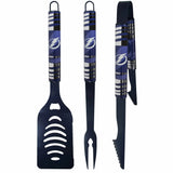 Tampa Bay Lightning® 3 pc Color BBQ Tool Set - Tampa Bay Lightning