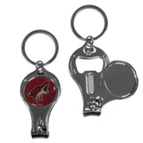 Arizona Coyotes Nail Care/Bottle Opener Key Chain - Arizona Coyotes - Flyclothing LLC
