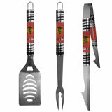 Chicago Blackhawks® 3 pc Tailgater BBQ Tools - Chicago Blackhawks