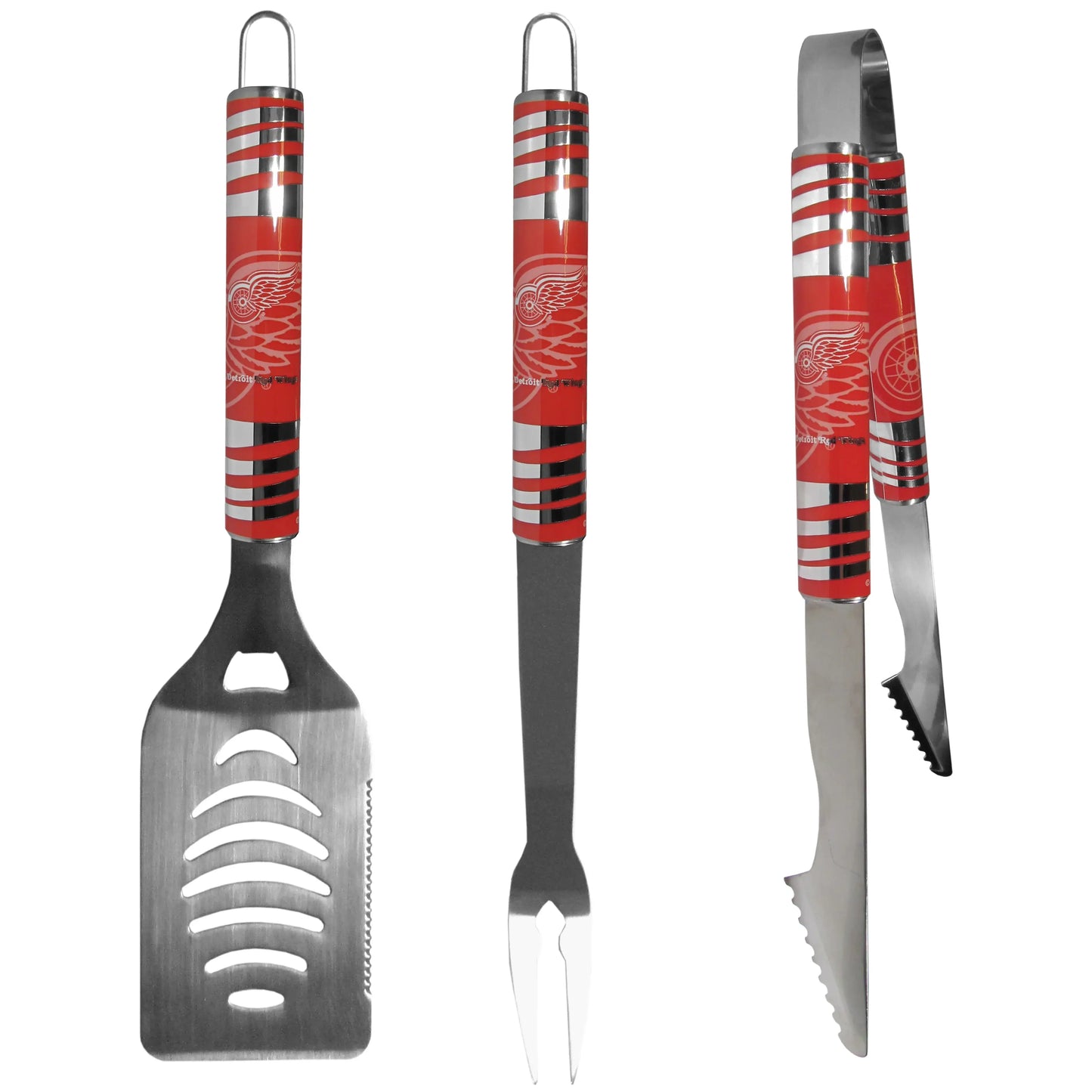 Detroit Red Wings® 3 pc Tailgater BBQ Tools - Detroit Red Wings - Flyclothing LLC