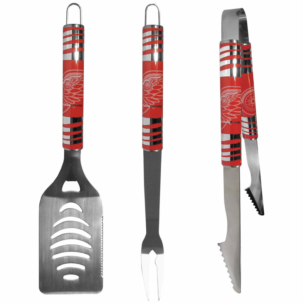 Detroit Red Wings® 3 pc Tailgater BBQ Tools - Detroit Red Wings - Flyclothing LLC