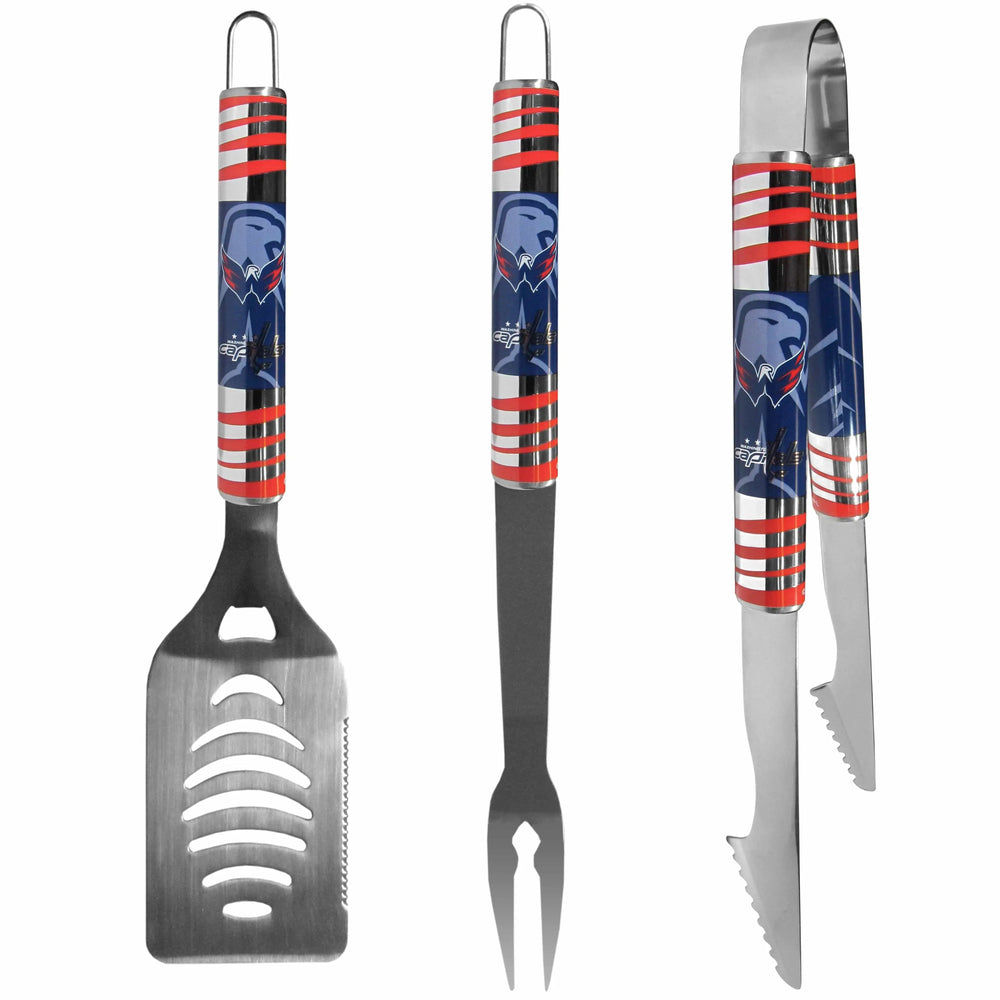 Washington Capitals® 3 pc Tailgater BBQ Tools - Washington Capitals