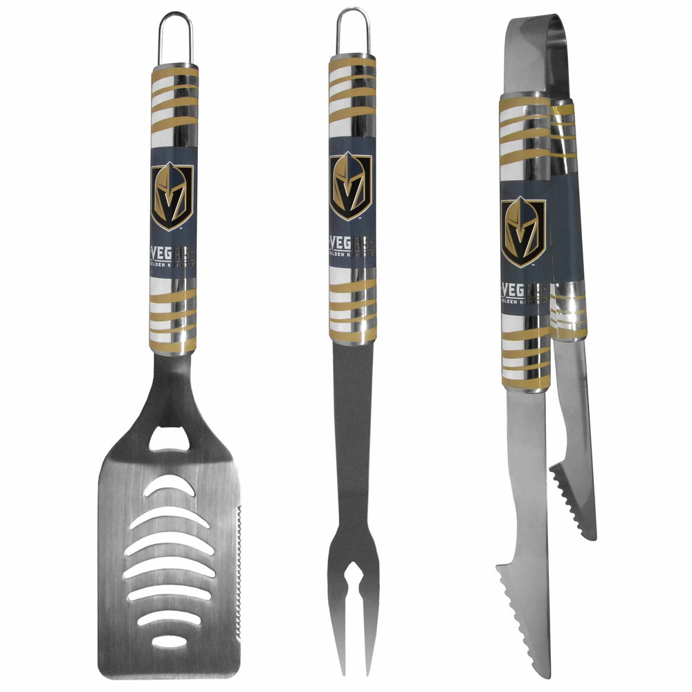 Vegas Golden Knights® 3 pc Tailgater BBQ Tools - Vegas Golden Knights - Flyclothing LLC