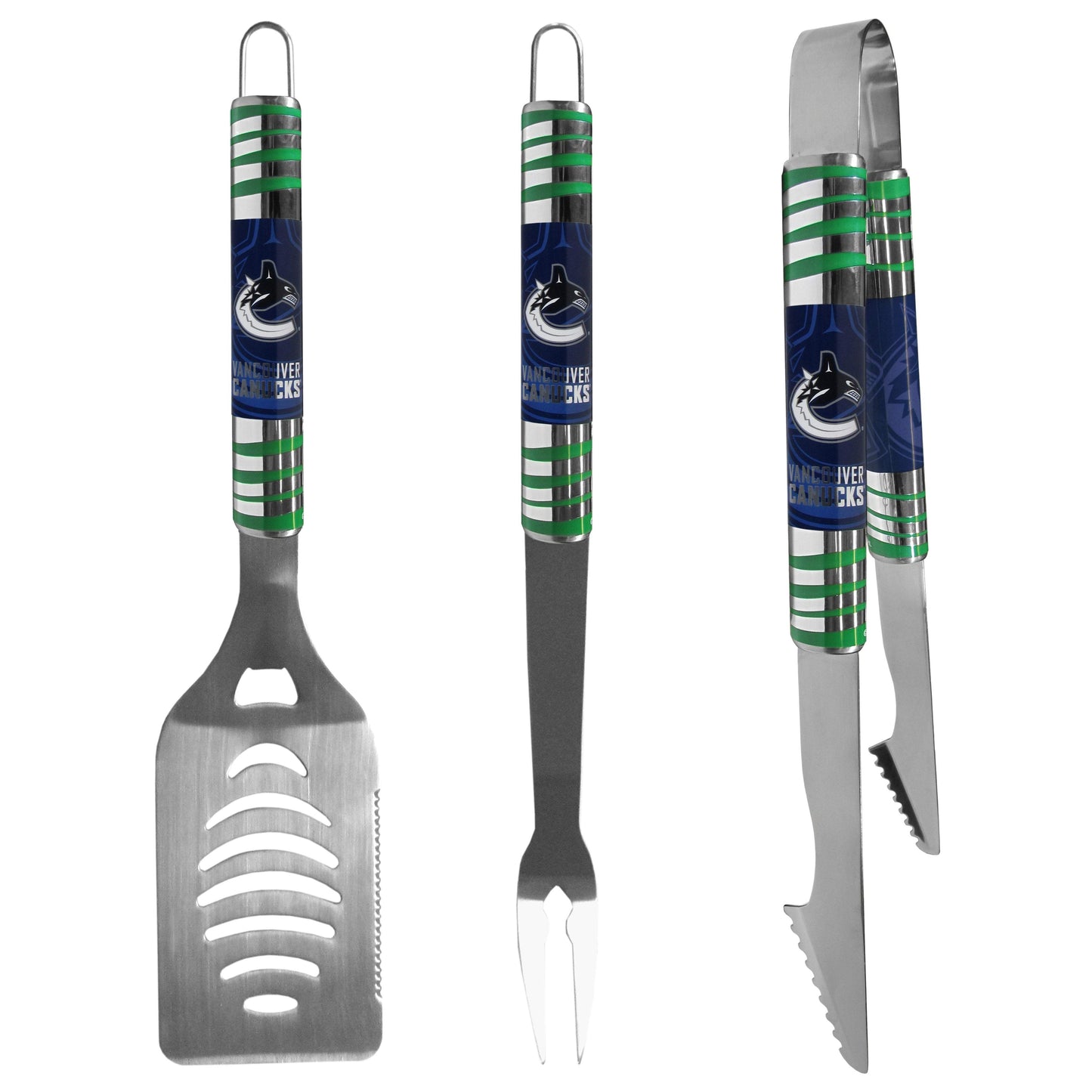 Vancouver Canucks® 3 pc Tailgater BBQ Tools - Vancouver Canucks - Flyclothing LLC