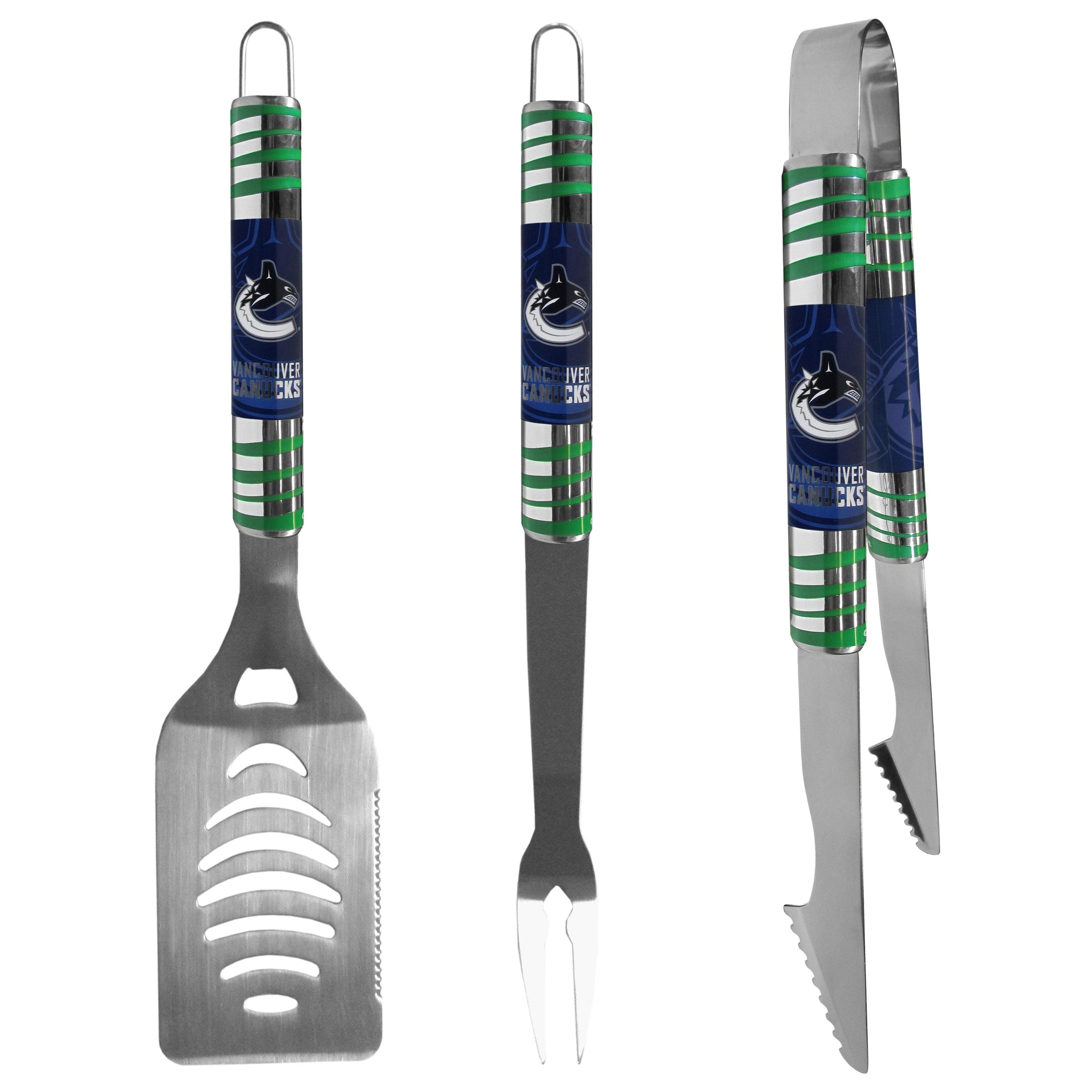 Vancouver Canucks® 3 pc Tailgater BBQ Tools - Vancouver Canucks - Flyclothing LLC