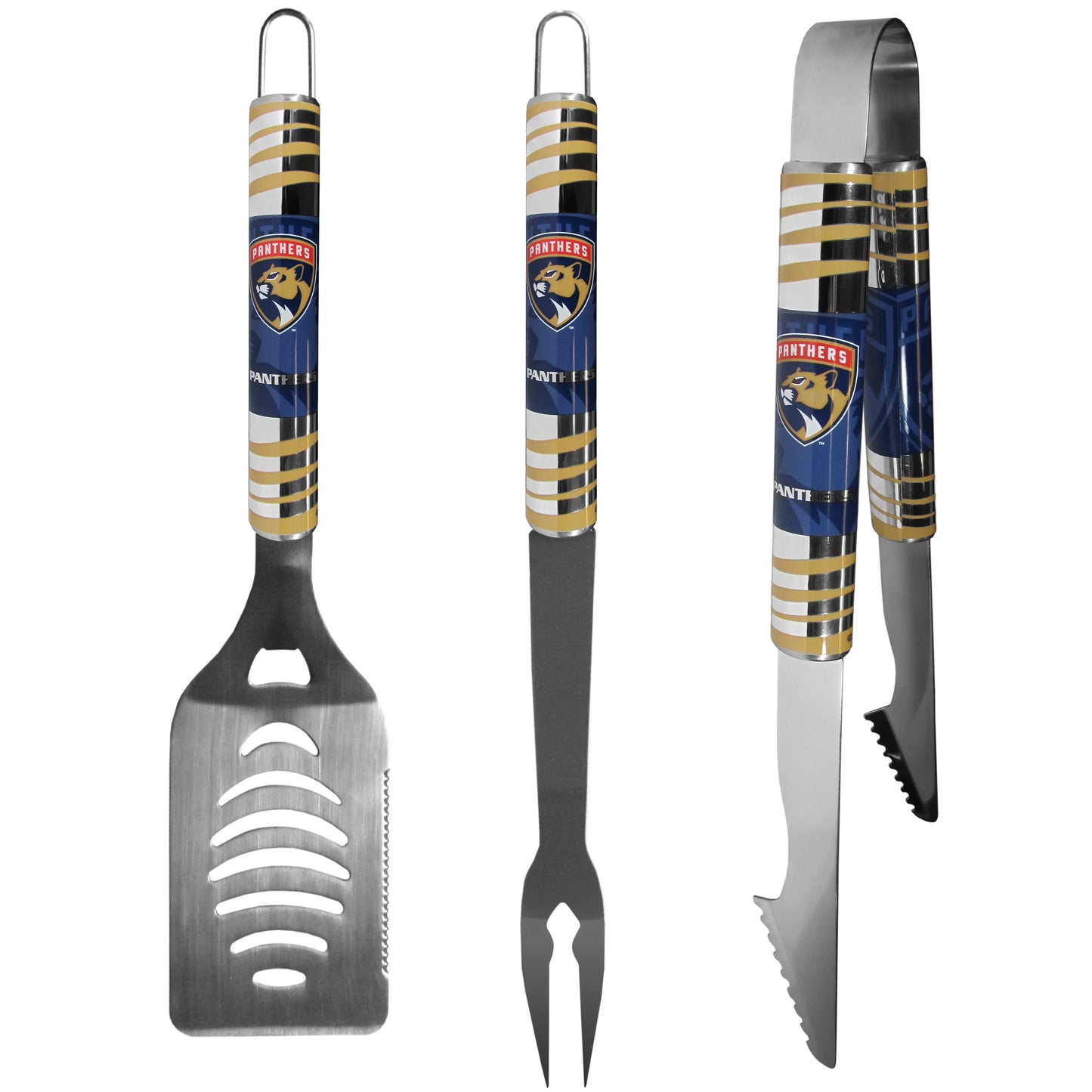 Florida Panthers® 3 pc Tailgater BBQ Tools - Florida Panthers - Flyclothing LLC