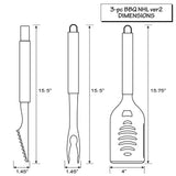 Florida Panthers® 3 pc Tailgater BBQ Tools - Florida Panthers - Flyclothing LLC