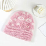 Leopard Patterned Beanie Hat - Madeline Love - Flyclothing LLC