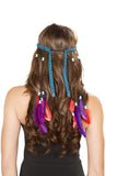 Roma Costume Turquoise Indian Headband - Roma Costume - Flyclothing LLC