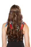 Roma Costume Brown Indian Headband - Roma Costume - Flyclothing LLC