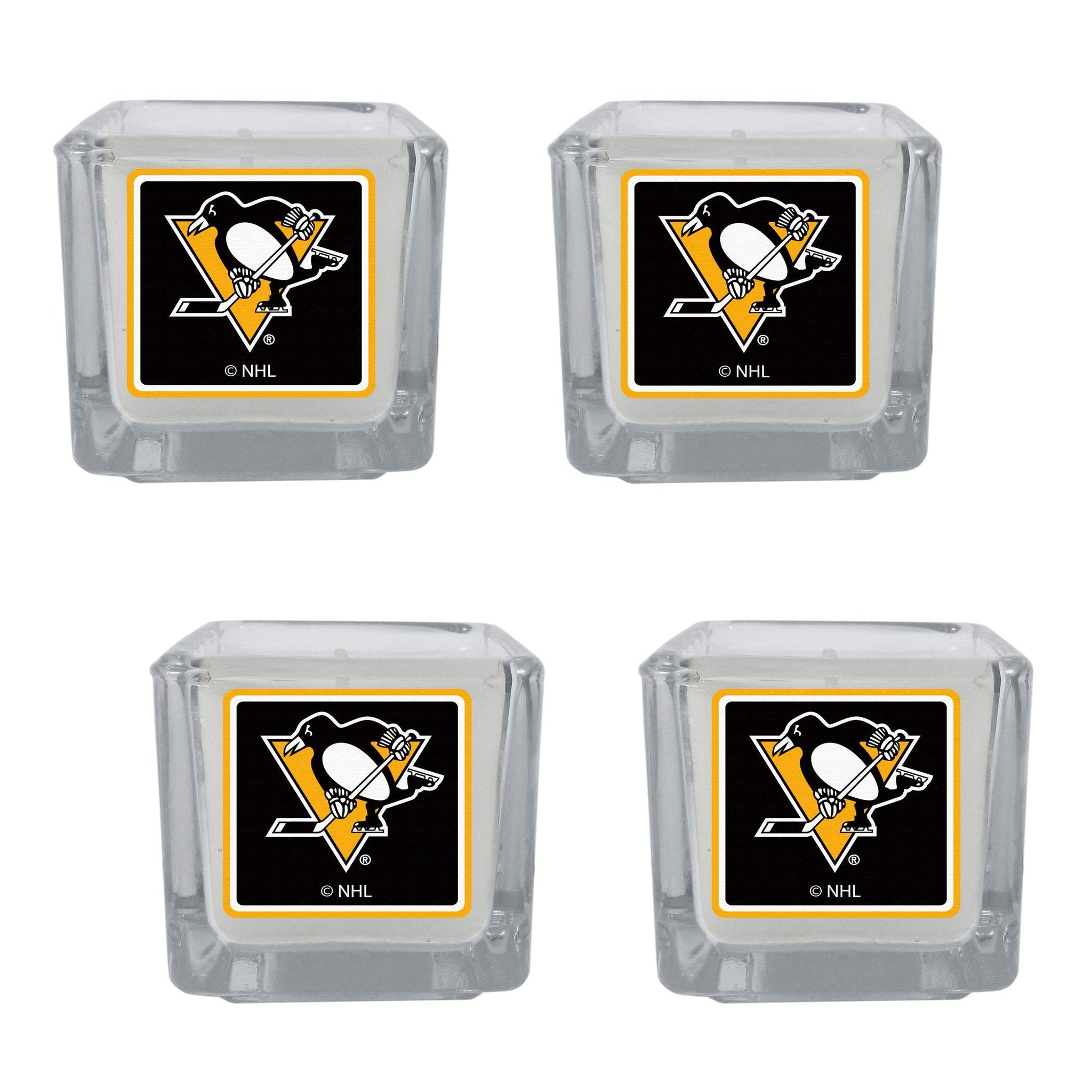 Pittsburgh Penguins® Scented Candles, 4 pk - Pittsburgh Penguins - Flyclothing LLC