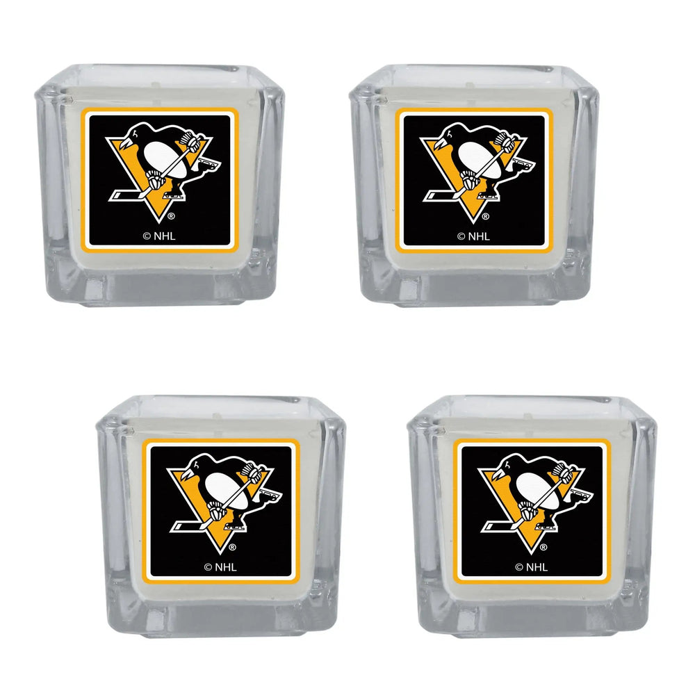 Pittsburgh Penguins® Scented Candles, 4 pk - Pittsburgh Penguins
