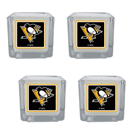 Pittsburgh Penguins® Scented Candles, 4 pk - Pittsburgh Penguins