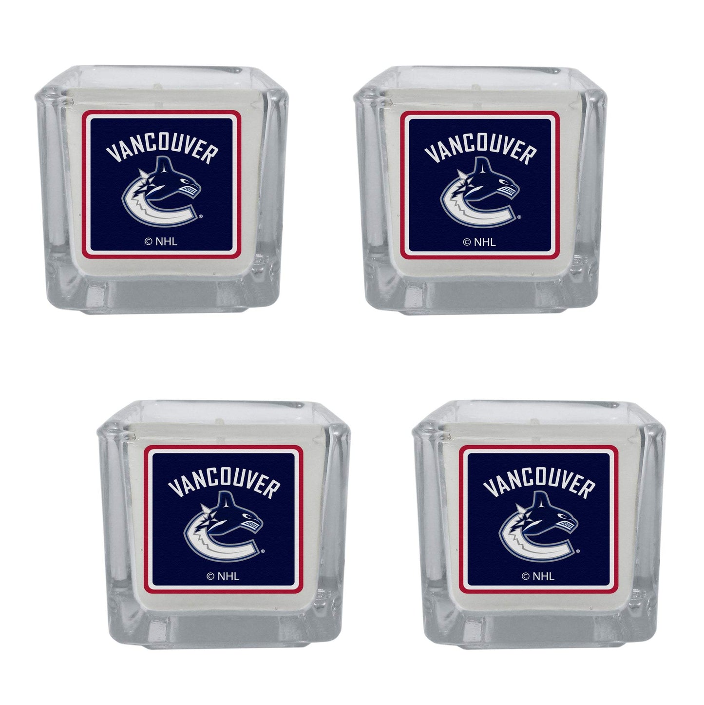 Vancouver Canucks® Scented Candles, 4 pk - Vancouver Canucks - Flyclothing LLC