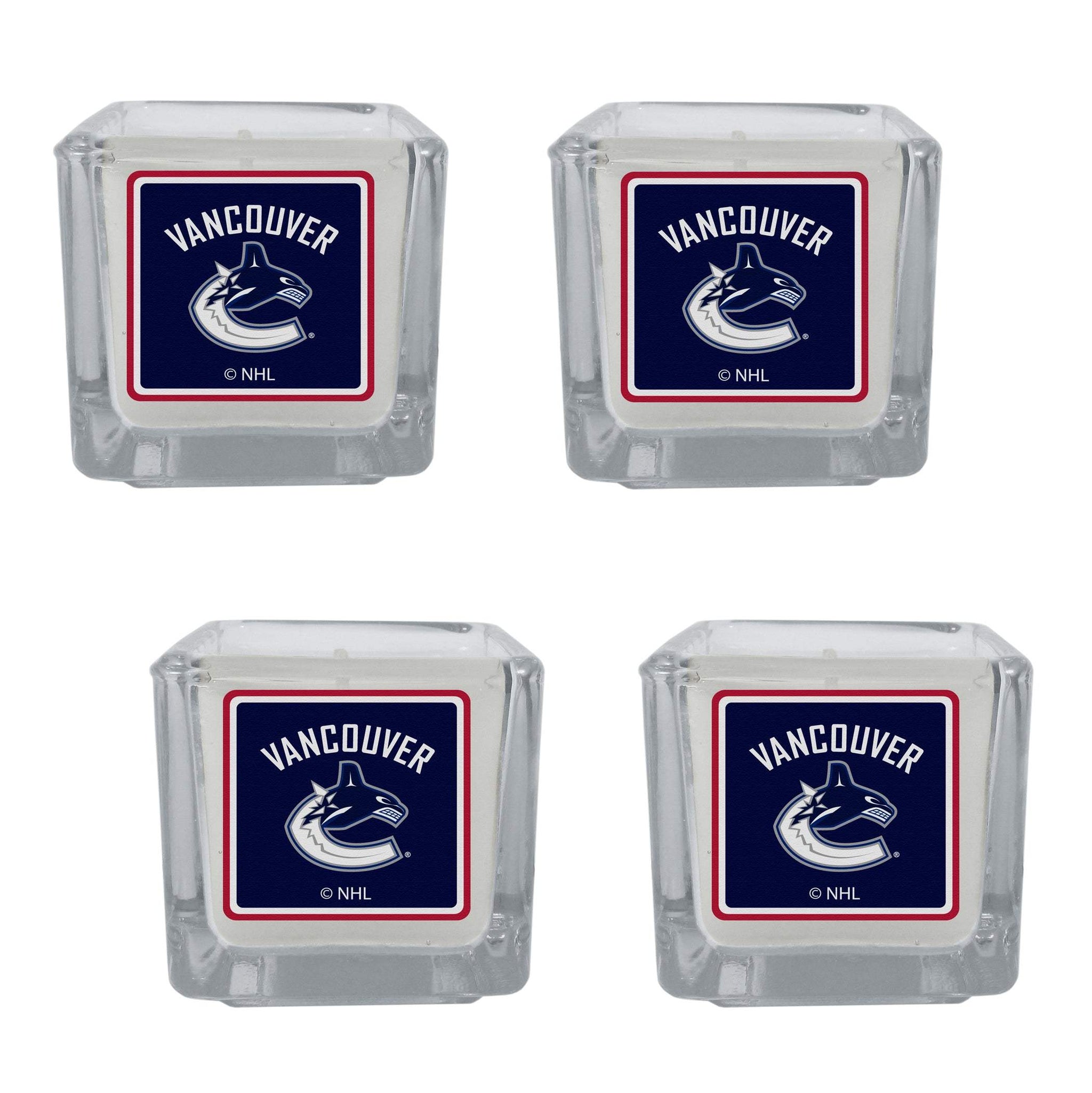 Vancouver Canucks® Scented Candles, 4 pk - Vancouver Canucks - Flyclothing LLC