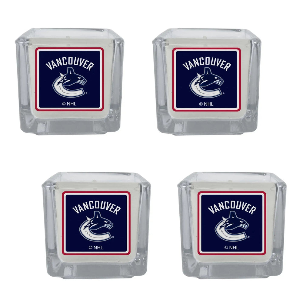 Vancouver Canucks® Scented Candles, 4 pk - Vancouver Canucks