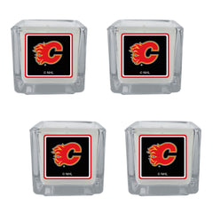 Calgary Flames® Scented Candles, 4 pk - Calgary Flames