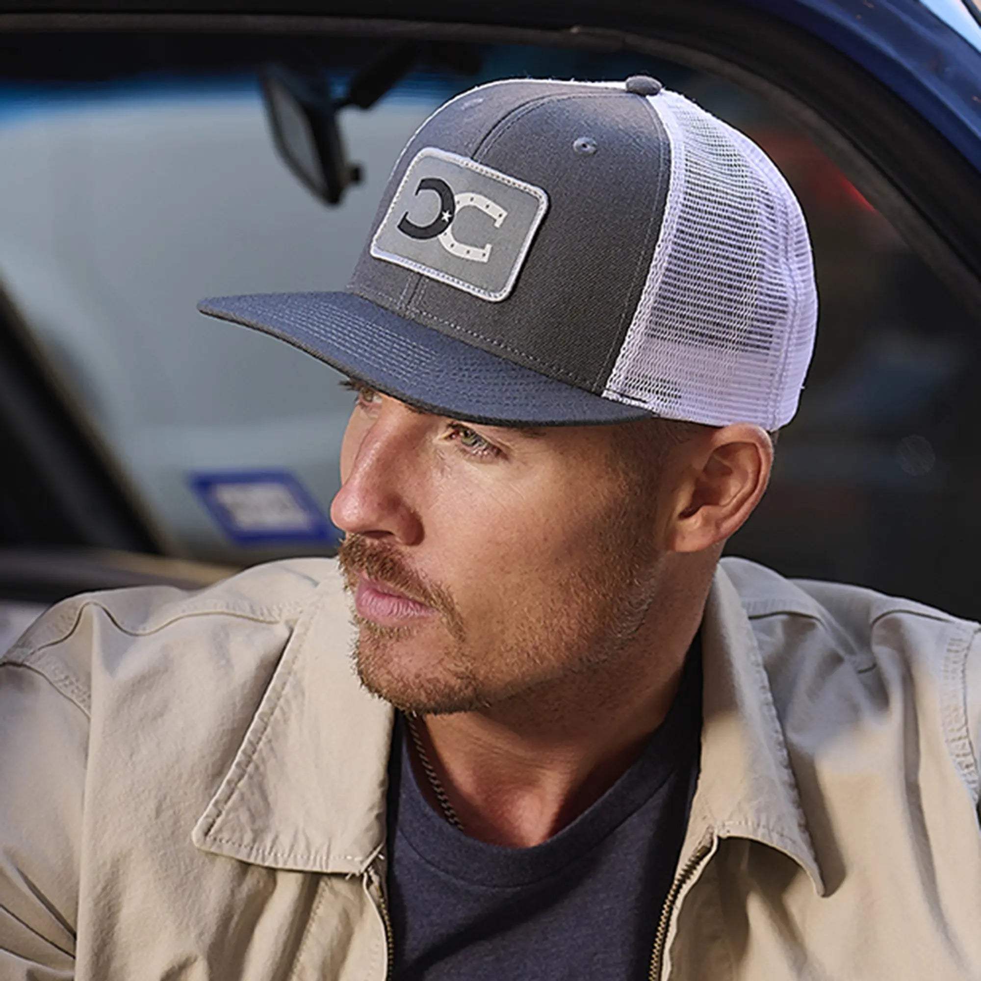 Flat Bill Branding Iron Hat - Cowboy Cool - Flyclothing LLC