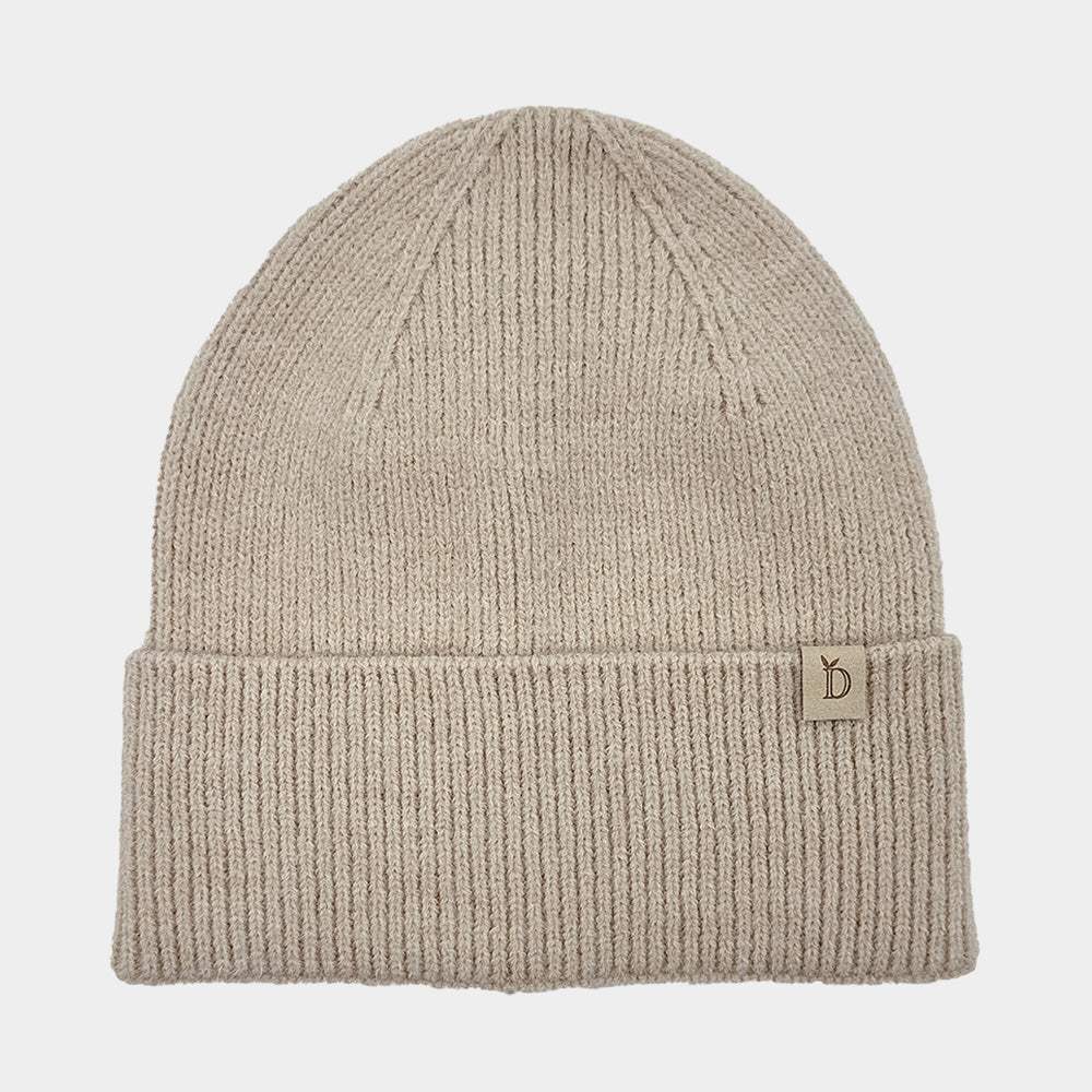 Solid Knit Winter Beanie Hat - Madeline Love - Flyclothing LLC