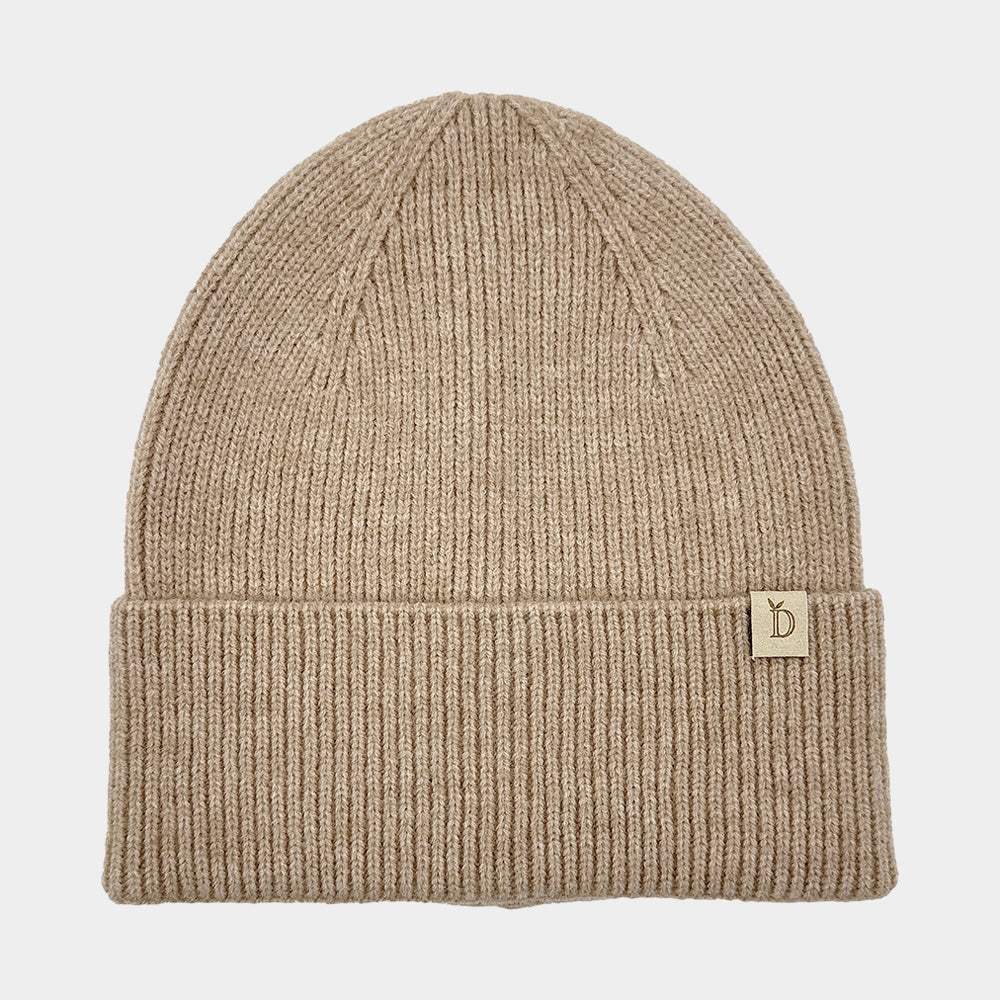 Solid Knit Winter Beanie Hat - Madeline Love - Flyclothing LLC
