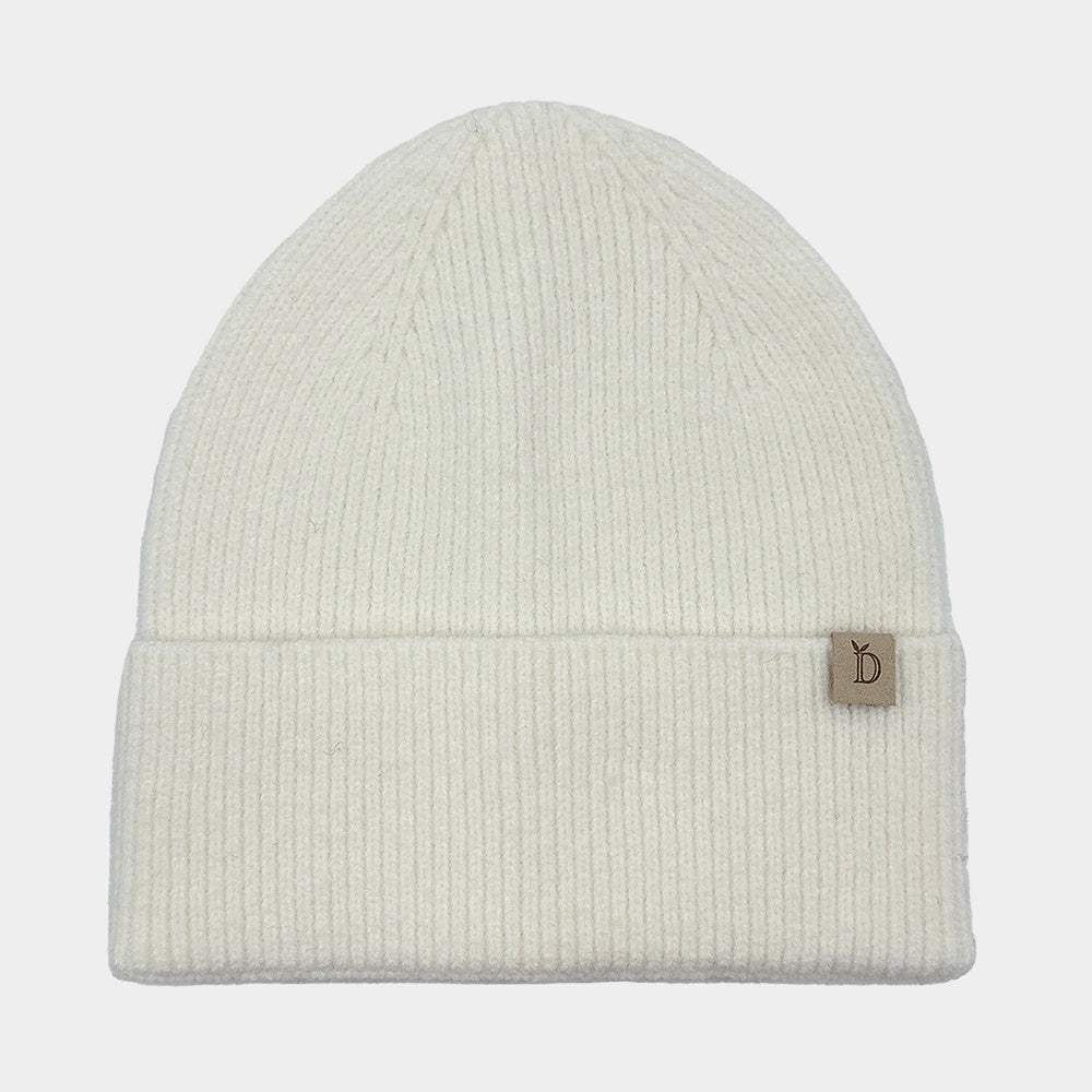 Solid Knit Winter Beanie Hat - Madeline Love - Flyclothing LLC