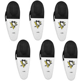 Pittsburgh Penguins Chip Clip Magnets, 6pk - Siskiyou Buckle