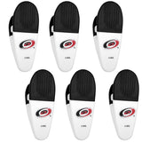 Carolina Hurricanes Chip Clip Magnets, 6pk - Siskiyou Buckle