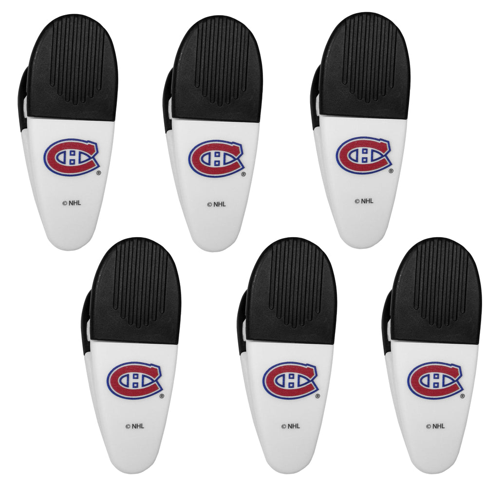 Montreal Canadiens Chip Clip Magnets, 6pk - Siskiyou Buckle