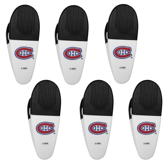 Montreal Canadiens Chip Clip Magnets, 6pk