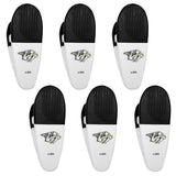 Nashville Predators Chip Clip Magnets, 6pk - Siskiyou Buckle