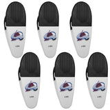 Colorado Avalanche Chip Clip Magnets, 6pk - Siskiyou Buckle
