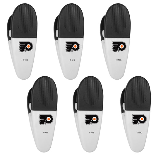 Philadelphia Flyers Chip Clip Magnets, 6pk - Siskiyou Buckle