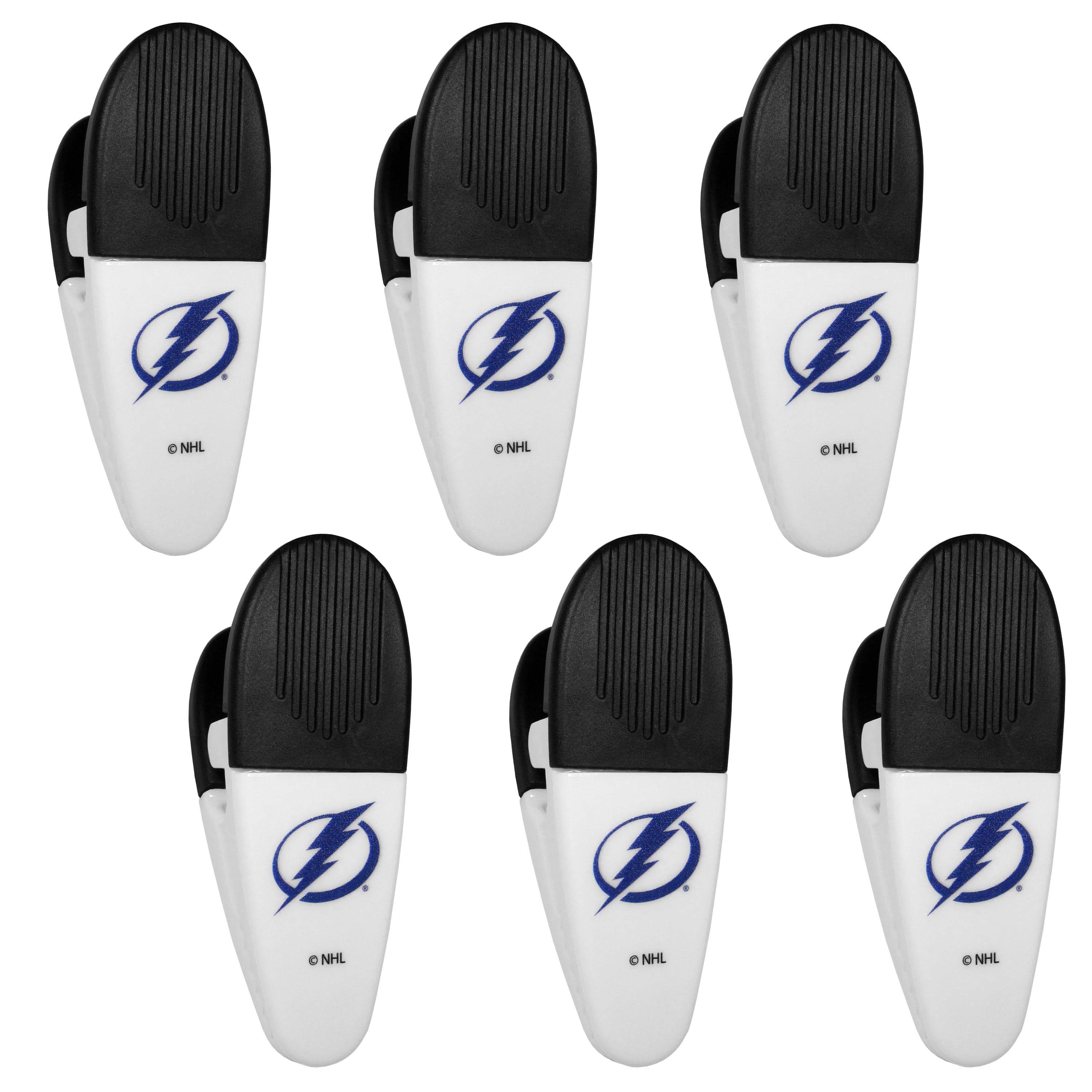 Tampa Bay Lightning Chip Clip Magnets, 6pk